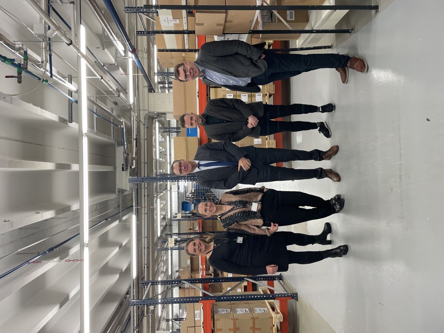Icelandic Minister of Health visit at Veritas